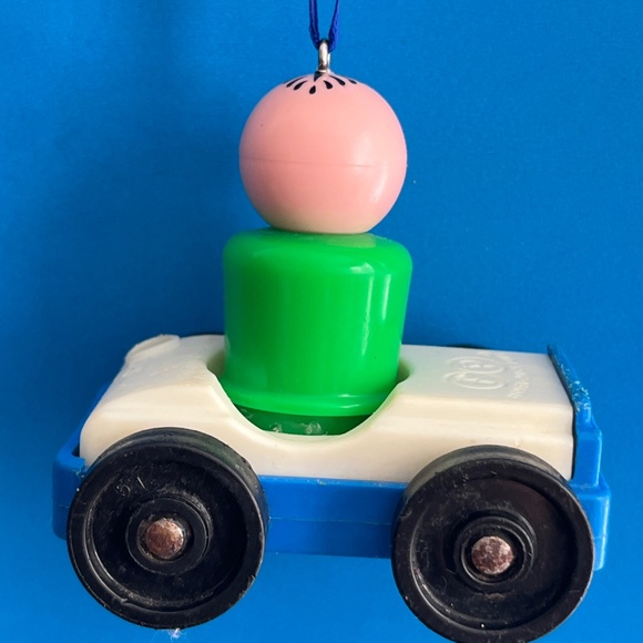 Vintage Fisher Price Little People Custom Christmas Ornament - Picture 2 of 2